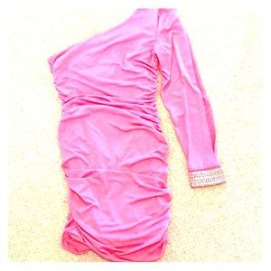 Sexy Hot Pink Dress